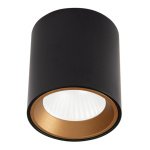 MaxLight TUB Black - Gold Plafonska