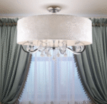 MaxLight AMSTERDAM Chrome Plafonska