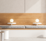 Maytoni Basic form unutrašnja stona lampa zlatna 40W