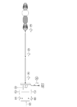 Maytoni Pattern unutrašnja podna lampa hrom 3000K 32W - Slika 2