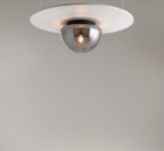 Maytoni Glassy unutrašnja plafonska lampa crna 60W - Slika 3