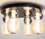 Maytoni Drop unutrašnja plafonska lampa hrom 3000K 60W