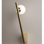 Maytoni Kazimir zidna lampa zlatna-bela 40W
