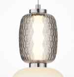Maytoni Pattern unutrašnja zidna lampa hrom 3000K 18W - Slika 3