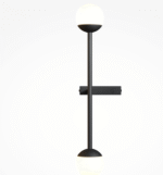 Maytoni Touch unutrašnja zidna lampa crna 3000K 13W - Slika 3