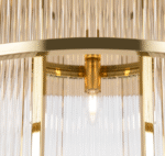 Maytoni Frame unutrašnja plafonska lampa zlatna 60W - Slika 3