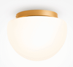 Maytoni Glassy unutrašnja plafonska lampa zlatna 60W - Slika 3