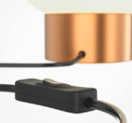 Maytoni Basic form unutrašnja stona lampa zlatna 40W - Slika 5