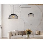 MaxLight CONCEPT Black Visilica - Plafonska