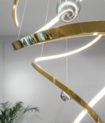 MaxLight RITZ Brushed Gold Visilica - Image 3