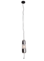 MaxLight MAURI Smoky - Black Visilica - Slika 3