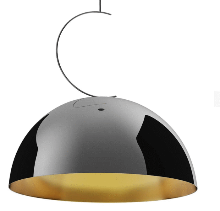 MaxLight TWENTY Black - Chrome Visilica - Slika 3