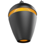 MaxLight COMETSHINE Black – Gold Visilica - Slika 3