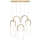 MaxLight OLIVIA V Gold Visilica - Slika 3