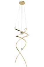 MaxLight RITZ Brushed Gold Visilica - Image 4