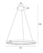 MaxLight QLED Black Visilica - Slika 2