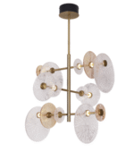MaxLight ALLURE Matt Gold Plafonska - Slika 4