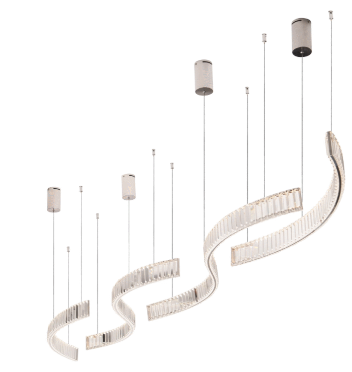 MaxLight SAPHIR Chrome Visilica - Slika 5