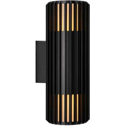 Nordlux Aludra Double spoljašnja zidna lampa crna