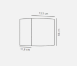 Nordlux Milda spoljašnja zidna lampa antracit - Slika 2