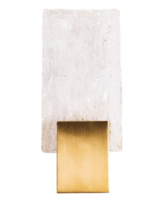 MaxLight VETRO Brushed Gold Zidna