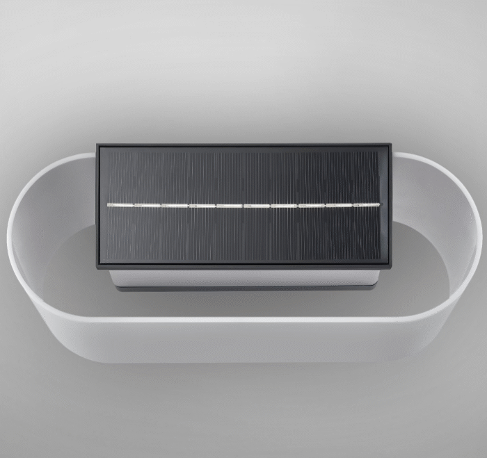 Nordlux Piola Solar spoljašnja zidna lampa bela - Slika 5