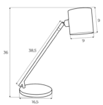 MaxLight LAXER White - Black Stona - Slika 2