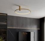 MaxLight QUEEN Brushed Gold Plafonska