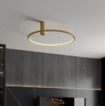 MaxLight QUEEN Brushed Gold Plafonska