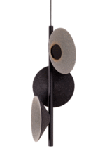 MaxLight PURO EARTH Black – Grey Visilica - Slika 3