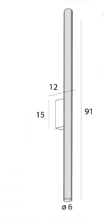 MaxLight FAYETTE Gold Zidna - Slika 2