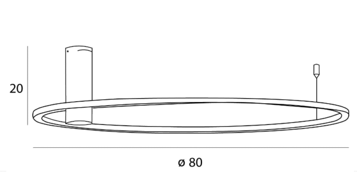 MaxLight QUEEN Brushed Gold Plafonska - Slika 3
