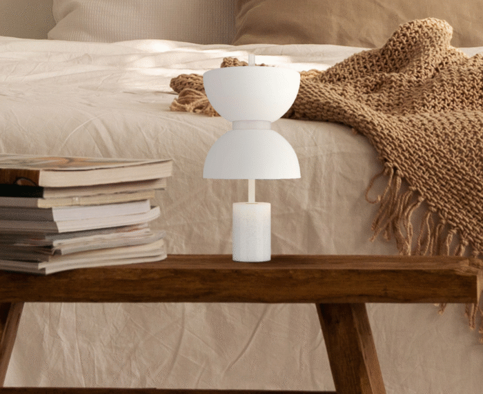 Maytoni Kyoto stolna lampa bela 3000K 11W - Slika 1