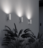 Maytoni Bowery spoljašnja zidna lampa bela 50W