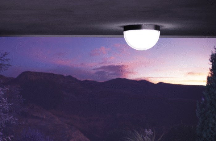 Maytoni Mon spoljašnja plafonska lampa grafitna 3000K 12W - Slika 1