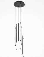 Maytoni Light stick unutrašnja visilica crna 3000K 46W