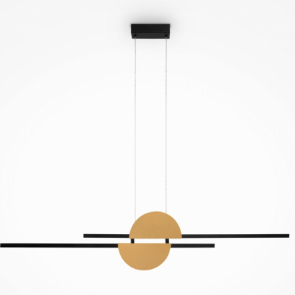 Maytoni SKYLINE Black - Brass Visilica