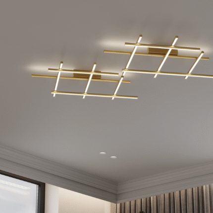 Maytoni Radiance unutrašnja plafonska lampa zlatna 3000K 50W