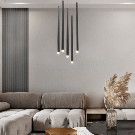 Maytoni Cascade unutrašnja visilica crna 31W