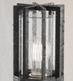 Maytoni Barrel spoljašnja zidna lampa grafitna 15W - Slika 4