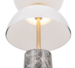 Maytoni Kyoto stolna lampa zlatna i siva-bela 3000K 11W - Slika 5