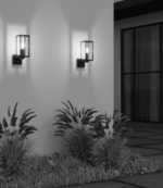 Maytoni Cell spoljašnja zidna lampa grafitna 15W - Slika 5