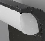 Maytoni Stock spoljašnja zidna lampa grafitna 3000K 7W - Slika 5