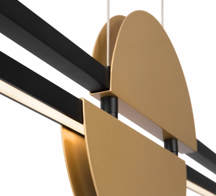 Maytoni Skyline visilica crna-mesing 4000K 26W-2040mm - Slika 4