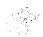 Maytoni Trupp spoljašnja zidna lampa grafitna 3000K 6W - Slika 3