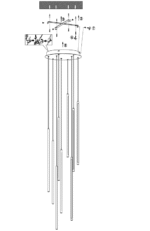 Maytoni Light stick unutrašnja visilica crna 3000K 46W - Slika 3