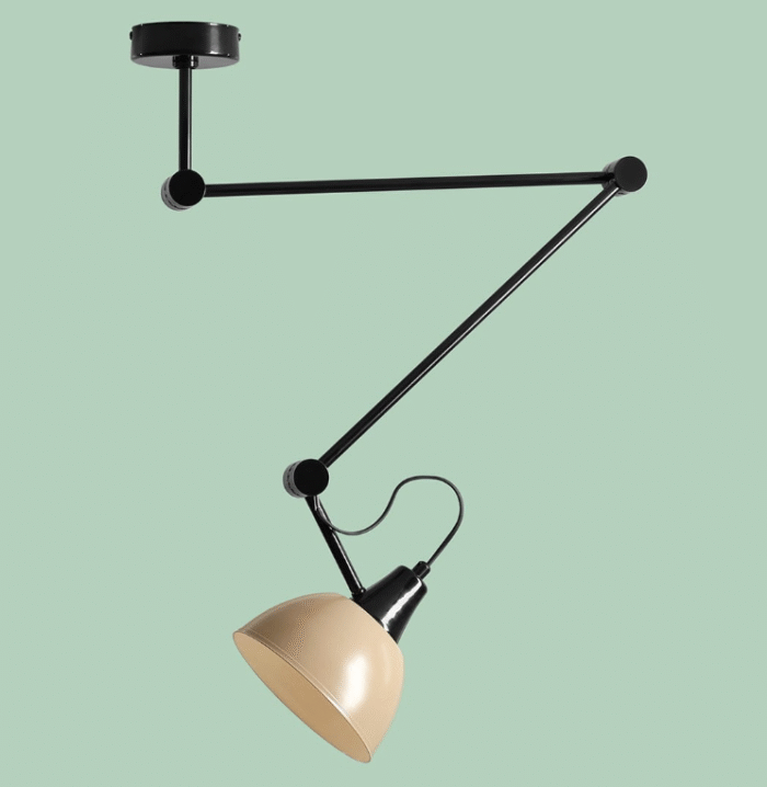 Artera AIDA GLOSS Black – Beige Plafonska - Image 1