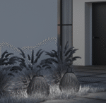 Maytoni Plet spoljašnja lampa za dvorište crna 3000K 5W