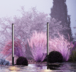 Maytoni Pole spoljašnja lampa za dvorište grafitna 3000K 18W