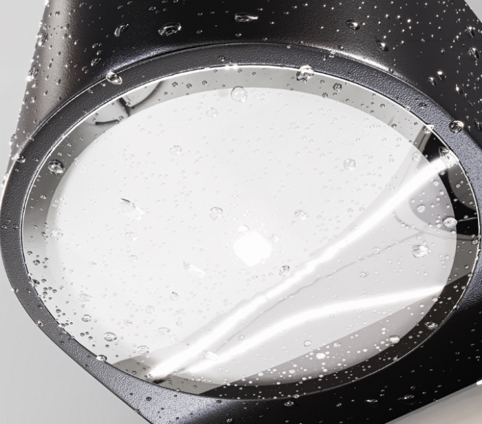 Maytoni Blow spoljašnja fasadna lampa grafitna 3000K 10W - Slika 5